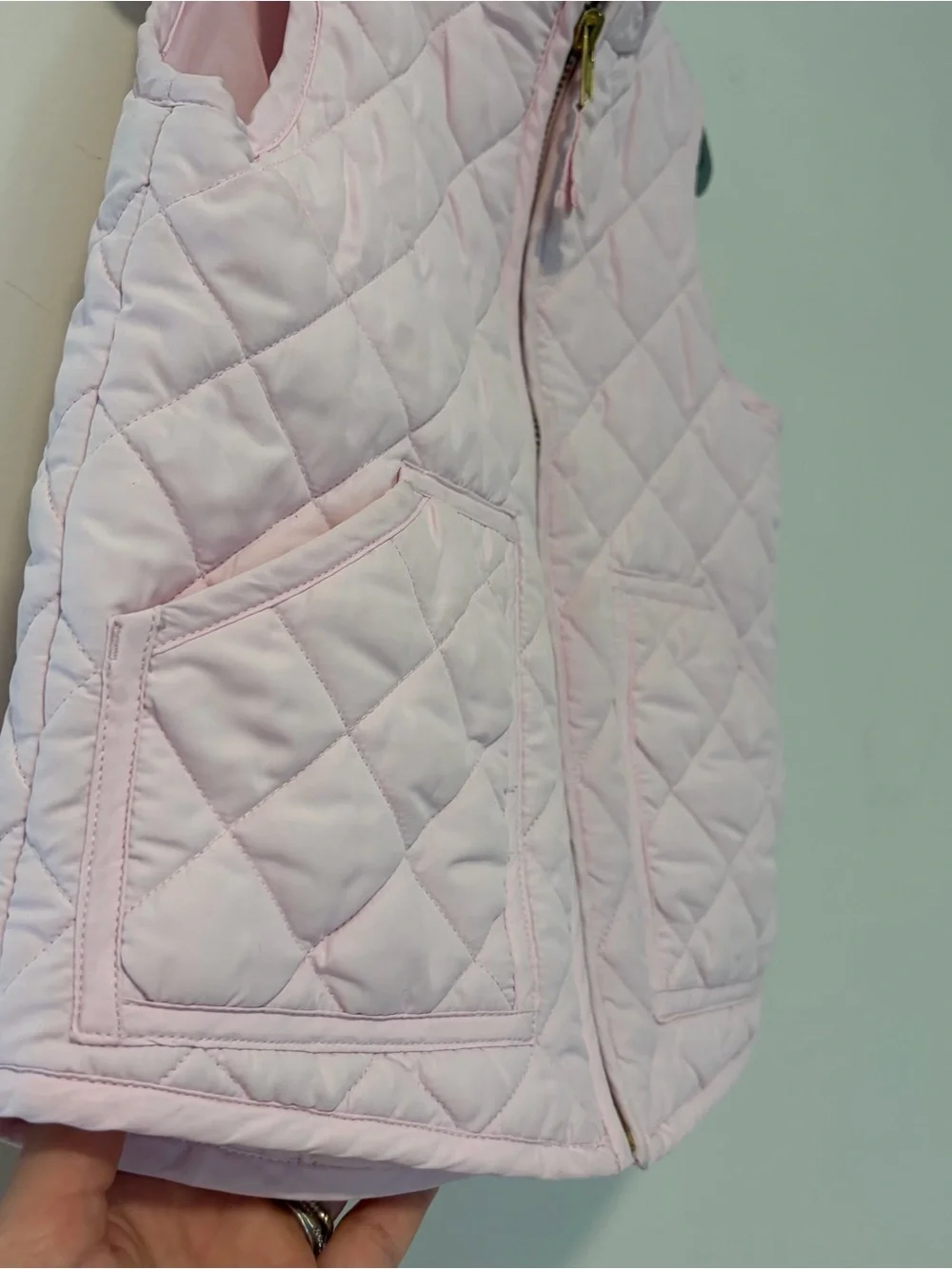 Crew cuts girls 3t quilted pink vest